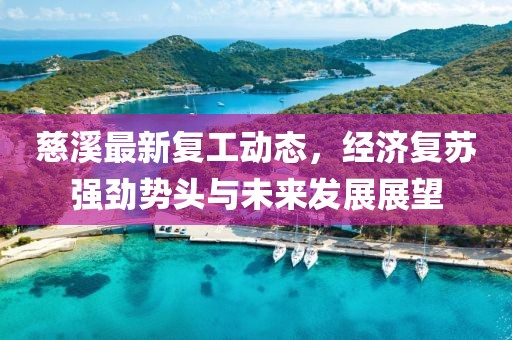 慈溪最新复工动态，经济复苏强劲势头与未来发展展望