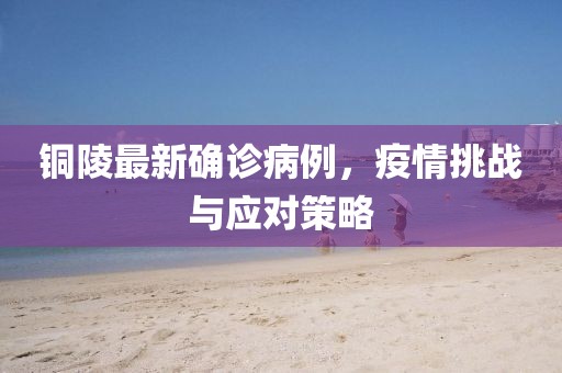 铜陵最新确诊病例，疫情挑战与应对策略