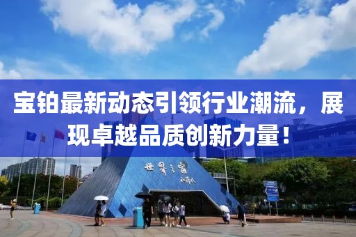 宝铂最新动态引领行业潮流，展现卓越品质创新力量！