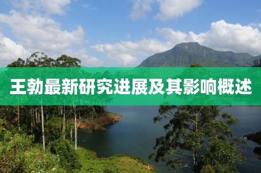 王勃最新研究进展及其影响概述