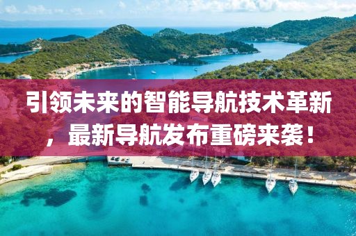 引领未来的智能导航技术革新，最新导航发布重磅来袭！