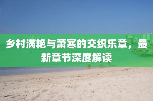 乡村满艳与萧寒的交织乐章，最新章节深度解读