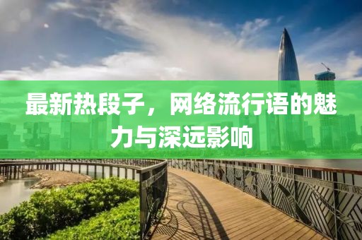 最新热段子，网络流行语的魅力与深远影响