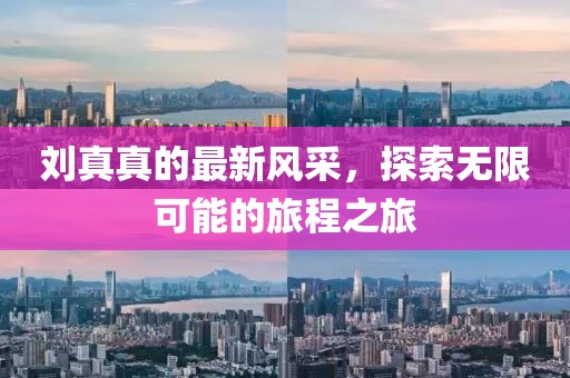 刘真真的最新风采，探索无限可能的旅程之旅
