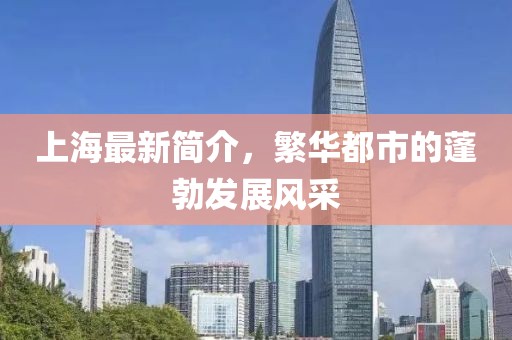上海最新简介，繁华都市的蓬勃发展风采