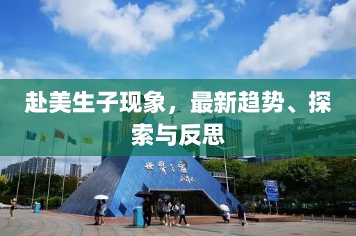 赴美生子现象，最新趋势、探索与反思