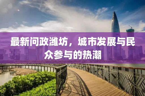 最新问政潍坊，城市发展与民众参与的热潮