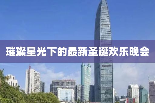 璀璨星光下的最新圣诞欢乐晚会