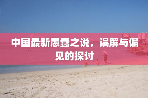 中国最新愚蠢之说，误解与偏见的探讨