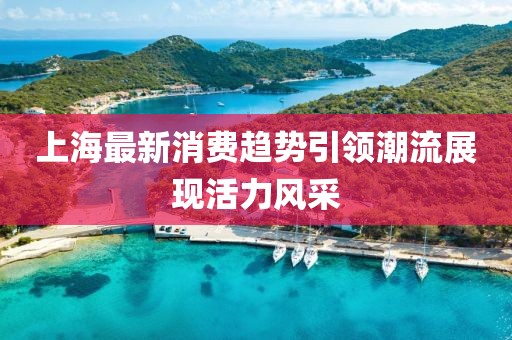上海最新消费趋势引领潮流展现活力风采