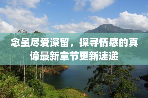 念虽尽爱深留，探寻情感的真谛最新章节更新速递