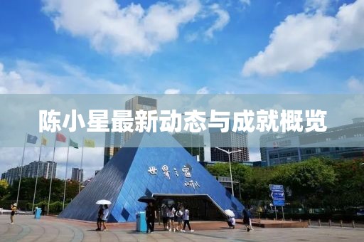 陈小星最新动态与成就概览