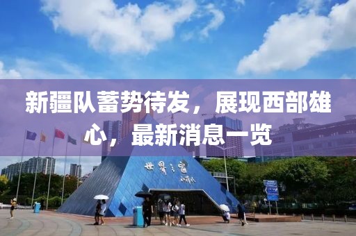新疆队蓄势待发，展现西部雄心，最新消息一览
