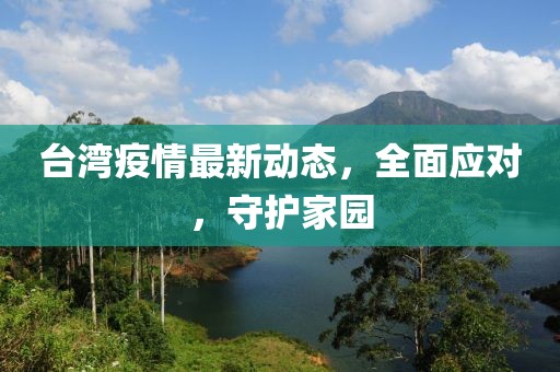 台湾疫情最新动态，全面应对，守护家园