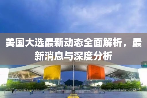 美国大选最新动态全面解析，最新消息与深度分析