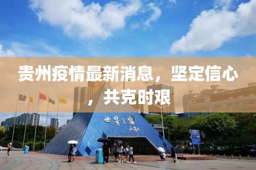 贵州疫情最新消息，坚定信心，共克时艰