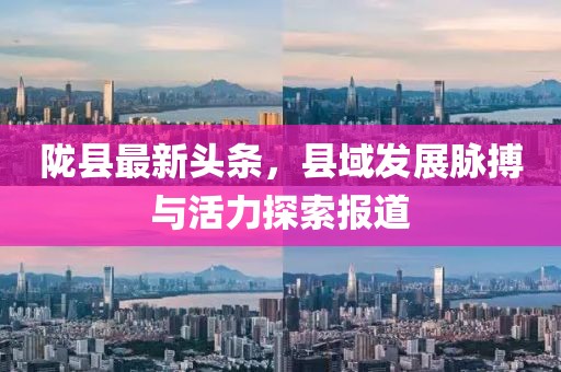 陇县最新头条，县域发展脉搏与活力探索报道