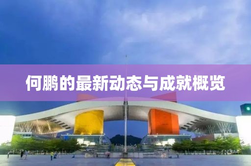 何鹏的最新动态与成就概览