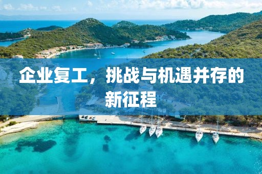 企业复工，挑战与机遇并存的新征程