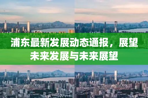 浦东最新发展动态通报，展望未来发展与未来展望