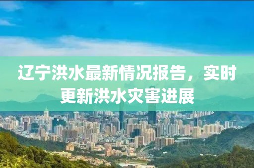 辽宁洪水最新情况报告，实时更新洪水灾害进展