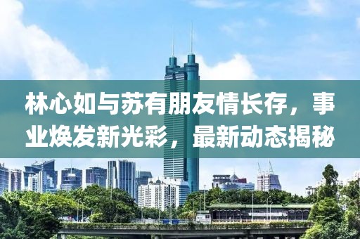 林心如与苏有朋友情长存，事业焕发新光彩，最新动态揭秘