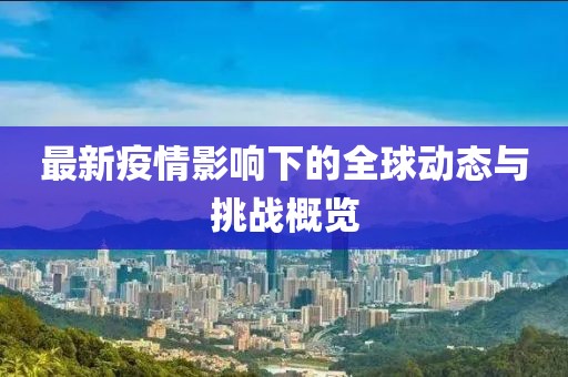 最新疫情影响下的全球动态与挑战概览