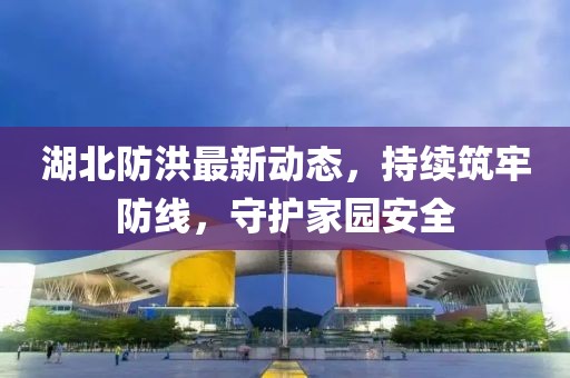 湖北防洪最新动态，持续筑牢防线，守护家园安全