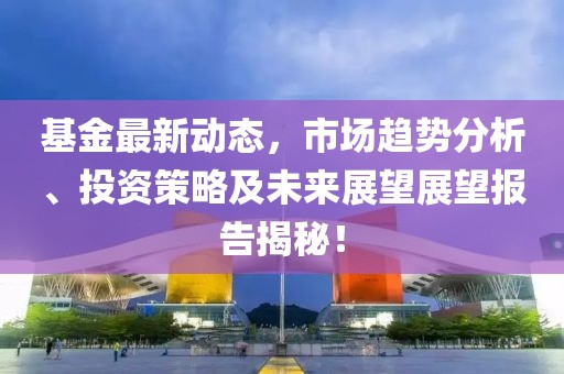 基金最新动态，市场趋势分析、投资策略及未来展望展望报告揭秘！