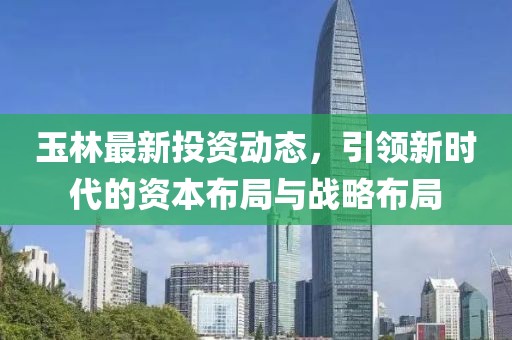 玉林最新投资动态，引领新时代的资本布局与战略布局