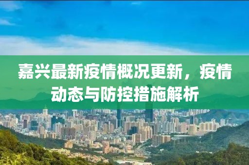 嘉兴最新疫情概况更新，疫情动态与防控措施解析