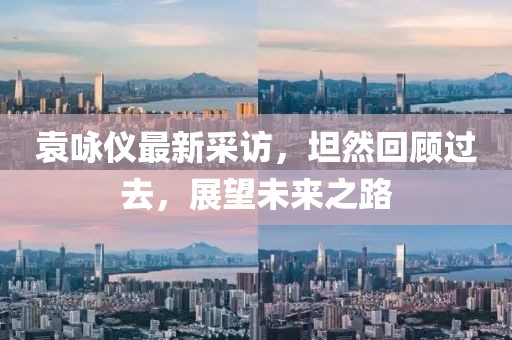 袁咏仪最新采访，坦然回顾过去，展望未来之路