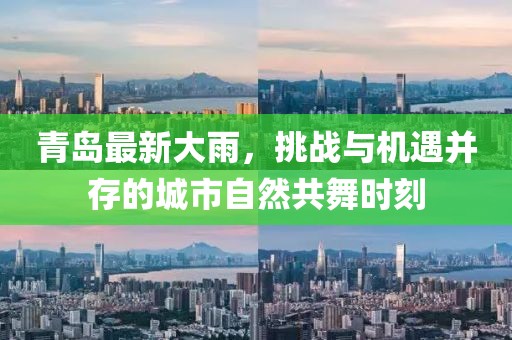 青岛最新大雨，挑战与机遇并存的城市自然共舞时刻