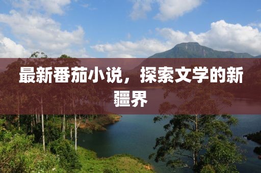 最新番茄小说，探索文学的新疆界