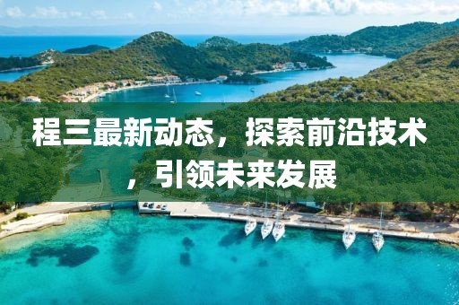 程三最新动态，探索前沿技术，引领未来发展