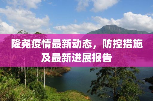 隆尧疫情最新动态，防控措施及最新进展报告