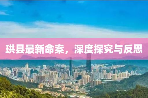 珙县最新命案，深度探究与反思