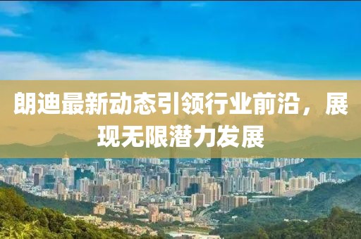 朗迪最新动态引领行业前沿，展现无限潜力发展