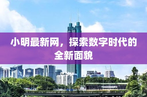 小明最新网，探索数字时代的全新面貌
