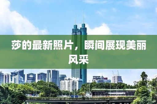 莎的最新照片，瞬间展现美丽风采