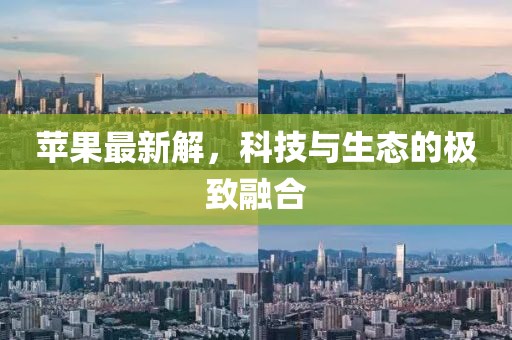 苹果最新解，科技与生态的极致融合