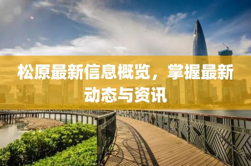 松原最新信息概览，掌握最新动态与资讯