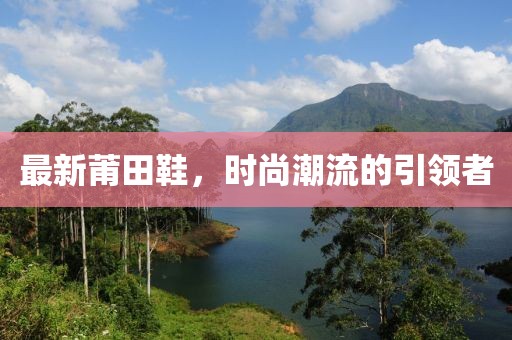 最新莆田鞋，时尚潮流的引领者