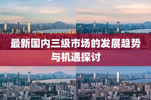 最新国内三级市场的发展趋势与机遇探讨