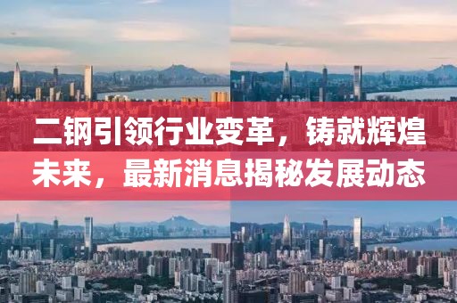 二钢引领行业变革，铸就辉煌未来，最新消息揭秘发展动态