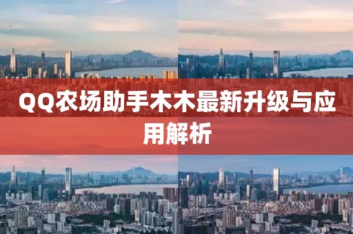 QQ农场助手木木最新升级与应用解析