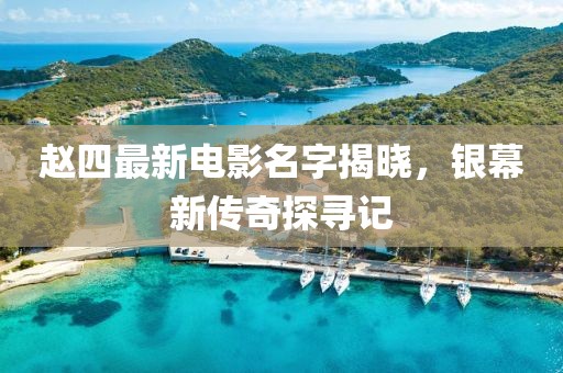 赵四最新电影名字揭晓，银幕新传奇探寻记