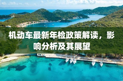 机动车最新年检政策解读，影响分析及其展望