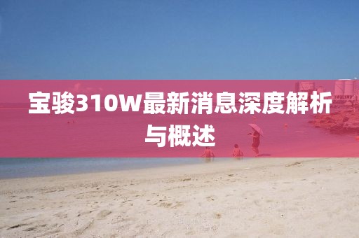 宝骏310W最新消息深度解析与概述