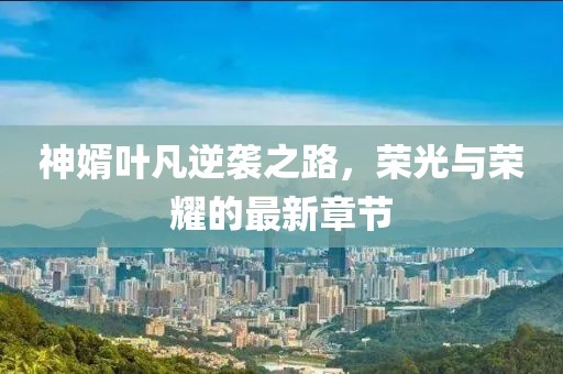 神婿叶凡逆袭之路，荣光与荣耀的最新章节